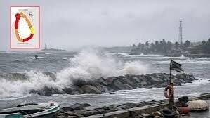 Amber rough seas advisory issued for Negombo to Galle coast