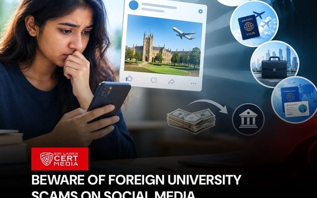 CERT warns of foreign university admission scams