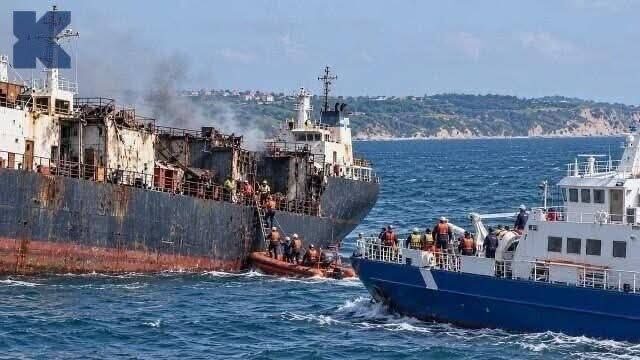 Drone attack sinks Ukrainian-owned ship off Bulgaria