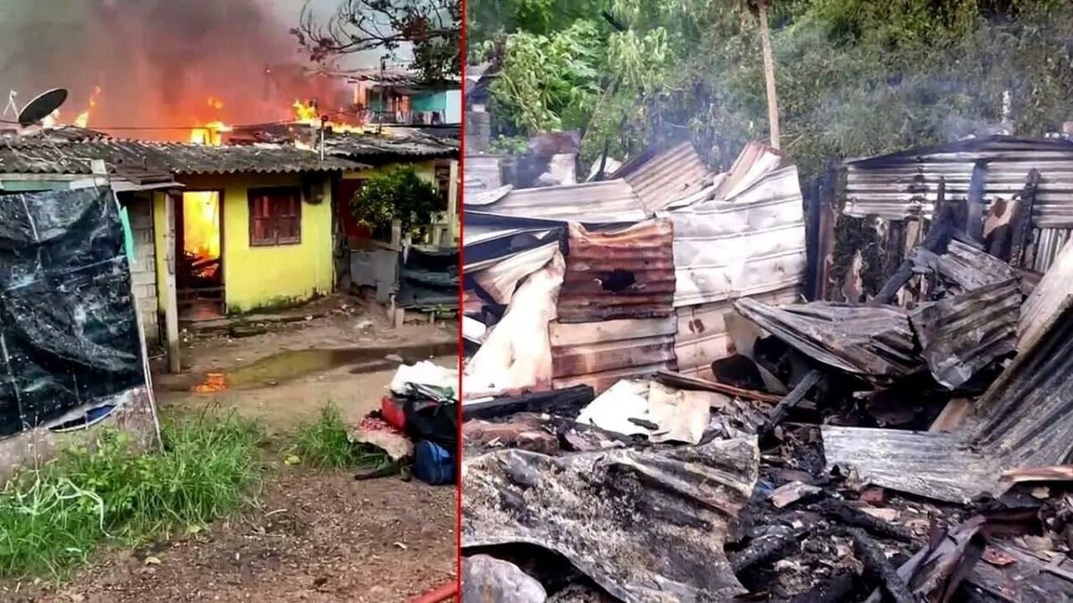 Fire hits about 25 houses in Grandpass