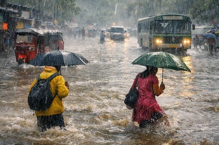 Heavy rain above 75 mm forecast for several provinces