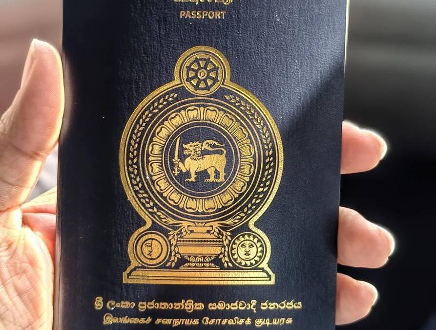 How to renew a Sri Lankan passport from abroad