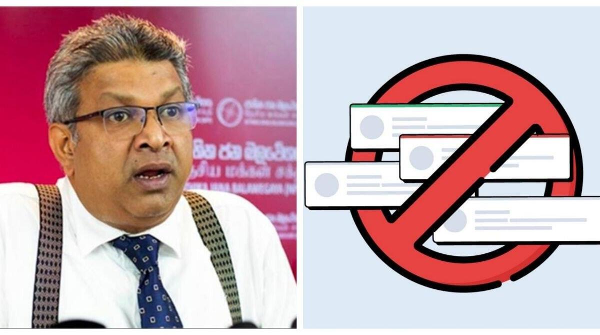 Justice Minister Harshana Nanayakkara blocks Facebook comments after backlash