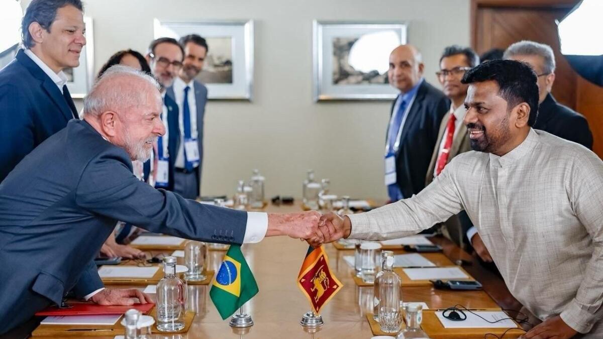 Lula’s win a defeat for corruption and lies, says President Dissanayake