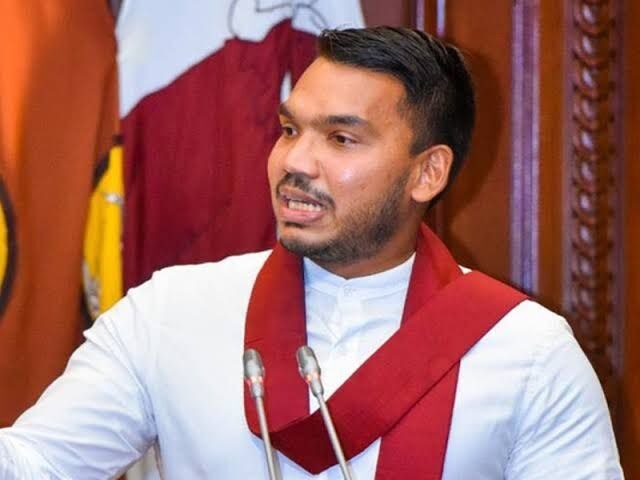 Namal Rajapaksa urges VAT removal on school supplies