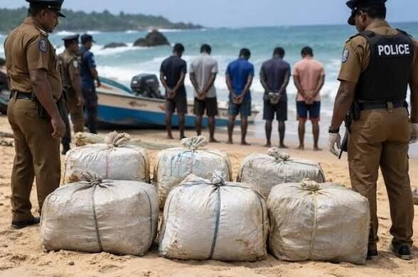 Over 100 kilos of heroin recovered at Weligama beach