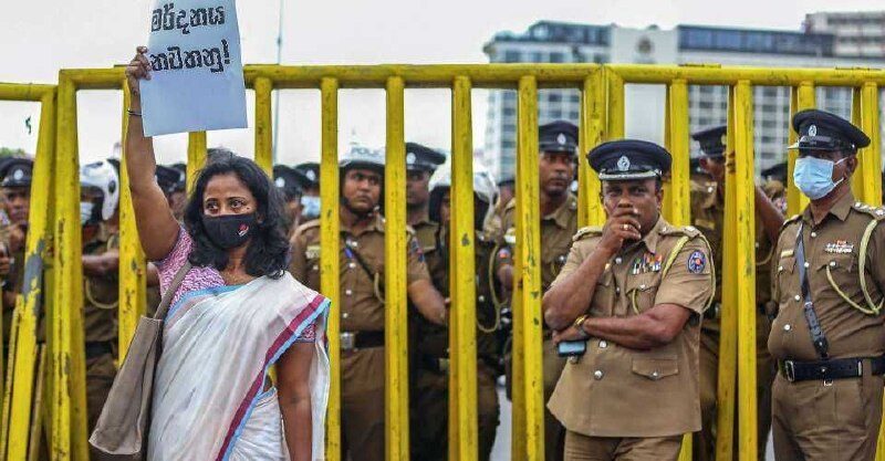 Protesters in Colombo demand withdrawal of anti-terror Bill