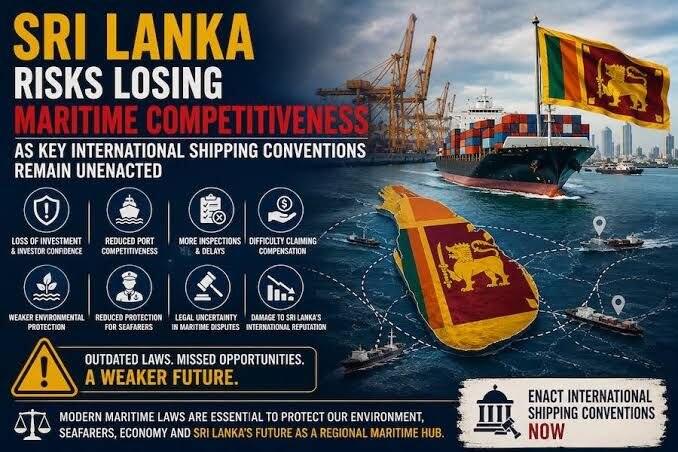 Sri Lanka joins global pledge on freedom of navigation