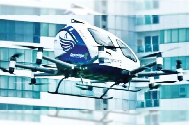 Sri Lanka’s first passenger drone to fly over Port City this month